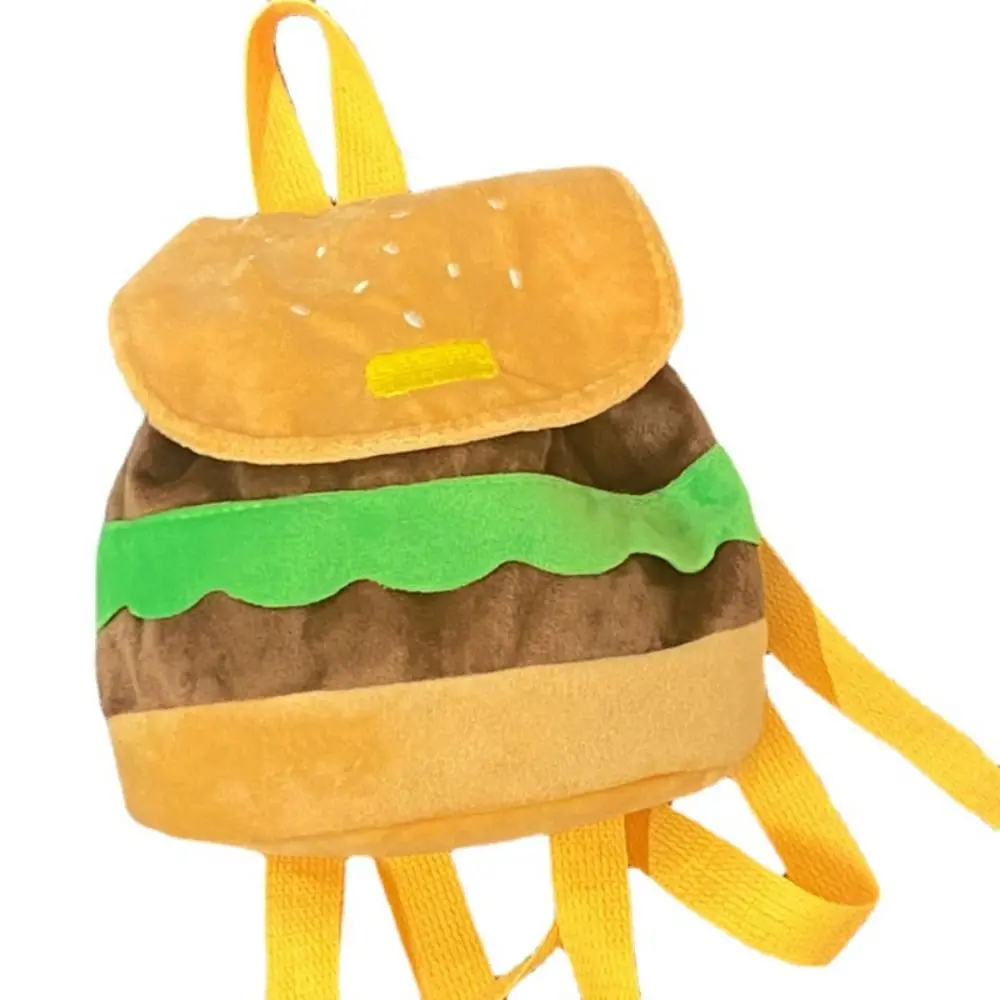 Adorable Plush Burger Backpack Adorable Plush Burger Backpack