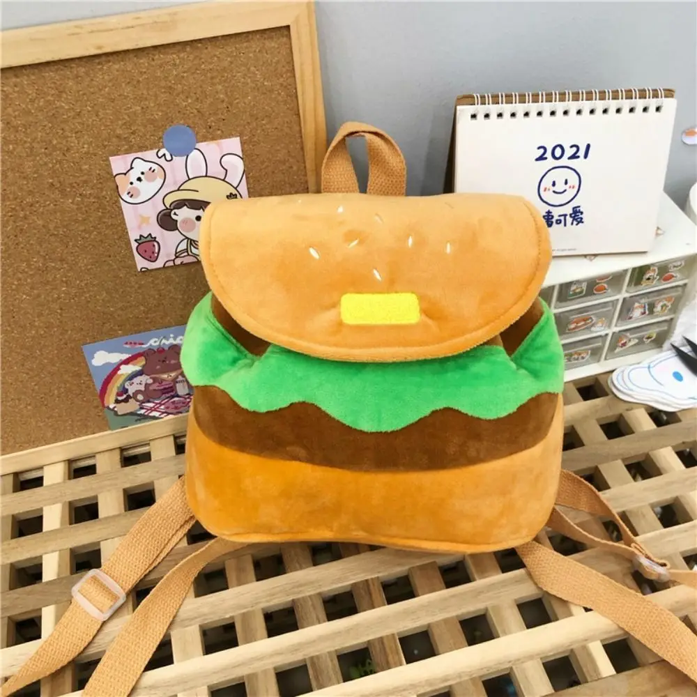 Adorable Plush Burger Backpack Adorable Plush Burger Backpack
