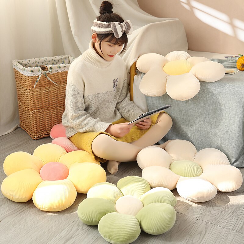 Adorable Plush Flower Floor Pillow Adorable Plush Flower Floor Pillow