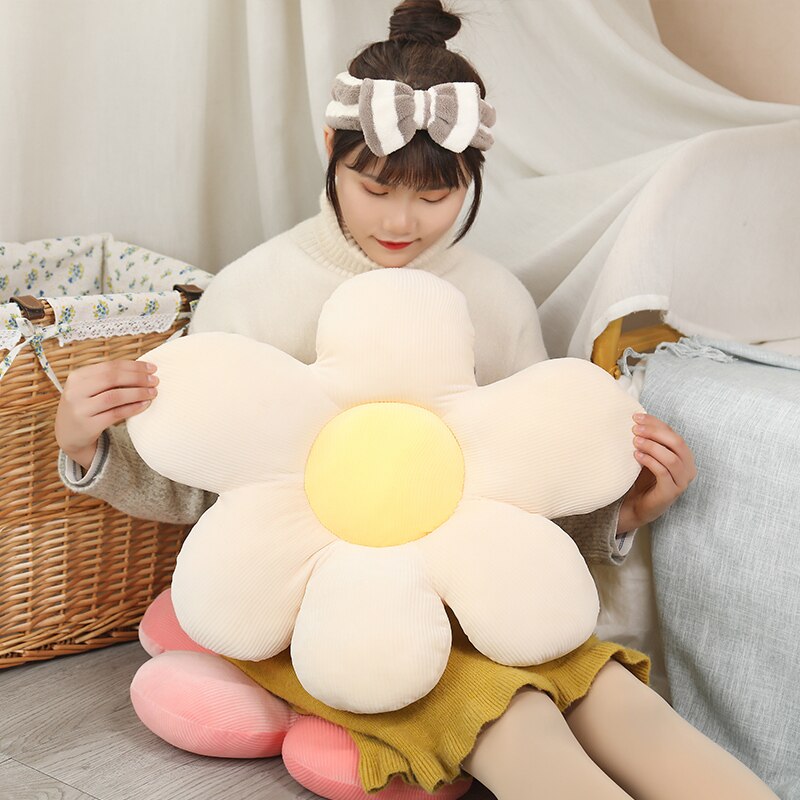 Adorable Plush Flower Floor Pillow Adorable Plush Flower Floor Pillow