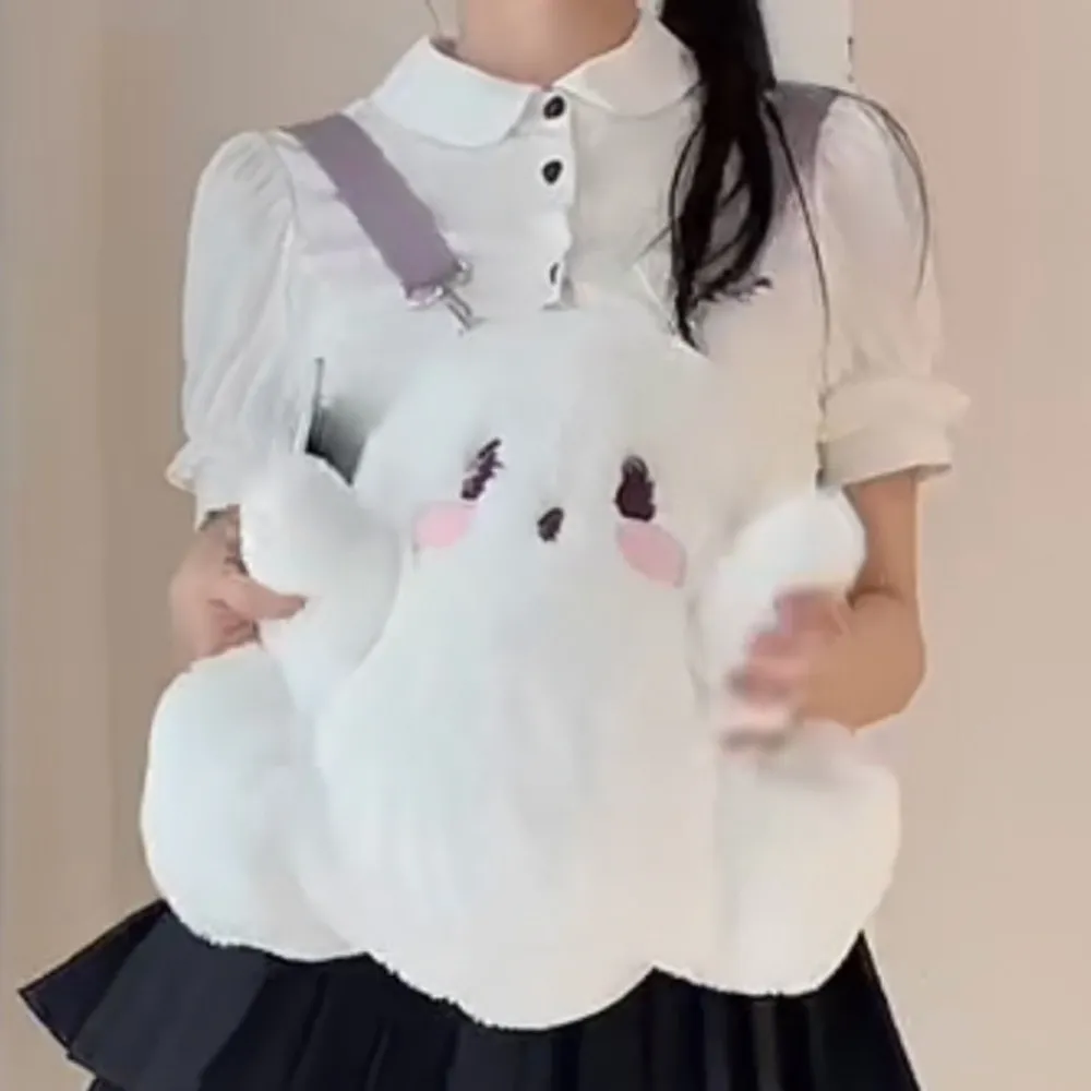 Adorable Plush Ghost Backpack Adorable Plush Ghost Backpack