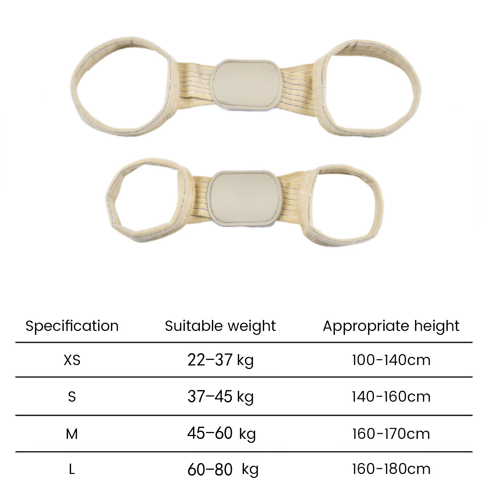 Adult and Children Back Posture Corrector Clavicle Back Support Correction Back Straight Shoulders Brace Strap