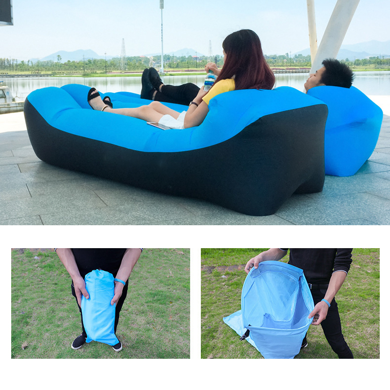 Adult Beach Lounge Chair Fast Folding Camping Sleeping Bag Waterproof Inflatable Sofa Bag Lazy Camping Sleeping Bags Adult Beach Lounge Chair Fast Folding Camping Sleeping Bag Waterproof Inflatable Sofa Bag Lazy Camping Sleeping Bags