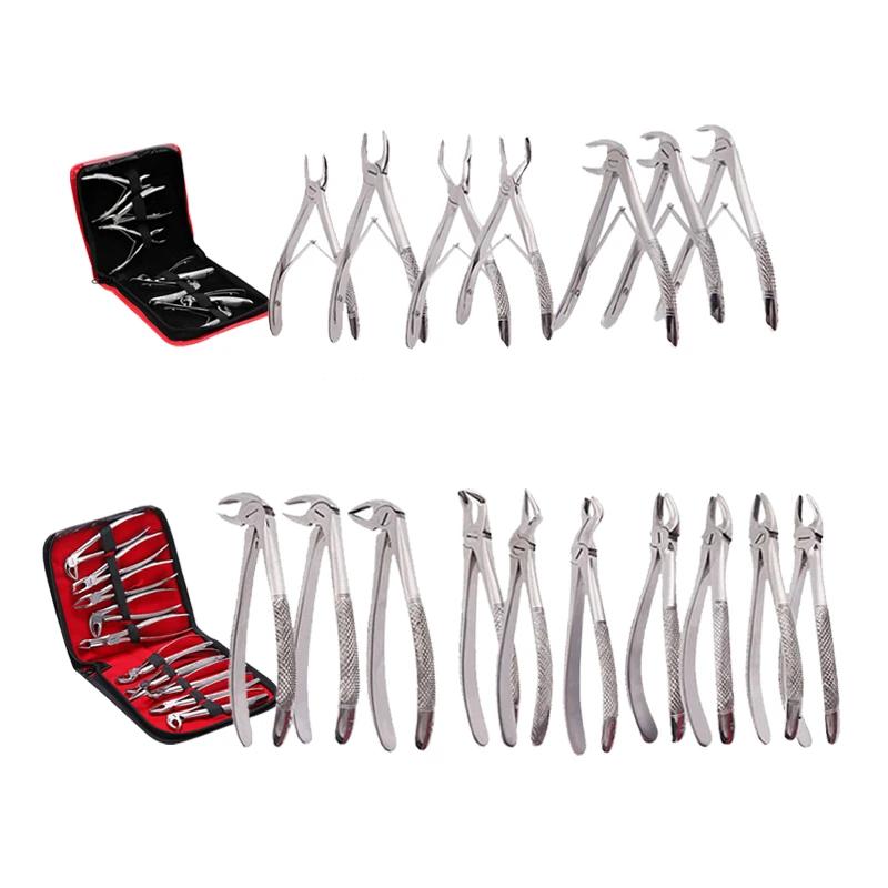 Adult / Children Tooth Extracting Forceps set, Teeth Extraction Forcep set , Surgical Dental tools Dentistry Tool