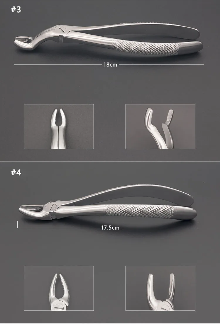 Adult / Children Tooth Extracting Forceps set, Teeth Extraction Forcep set , Surgical Dental tools Dentistry Tool
