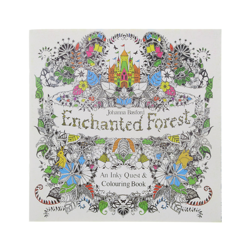 Adult Coloring Book Enchanted Forest Adult Coloring Book Enchanted Forest