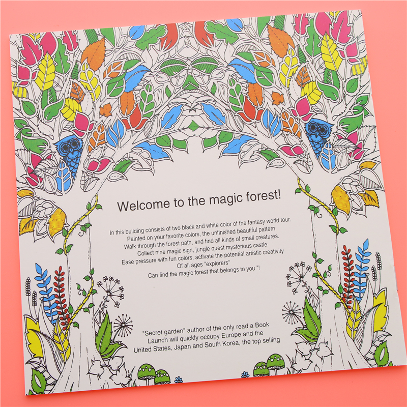 Adult Coloring Book Enchanted Forest Adult Coloring Book Enchanted Forest