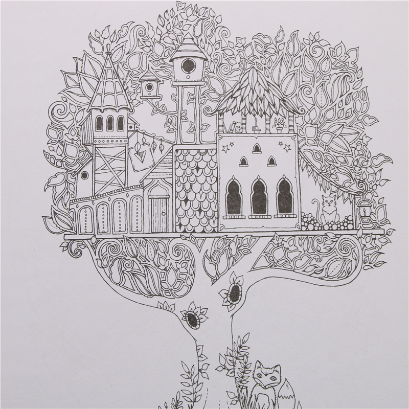 Adult Coloring Book Enchanted Forest Adult Coloring Book Enchanted Forest