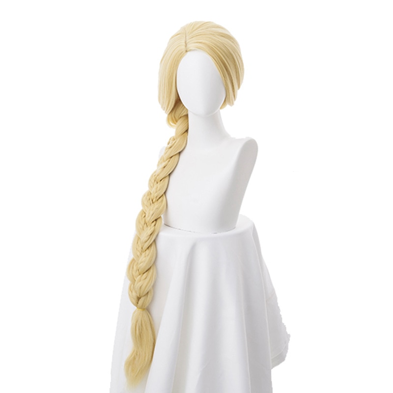 Adult Rapunzel Wig Cosplay Braided Hair