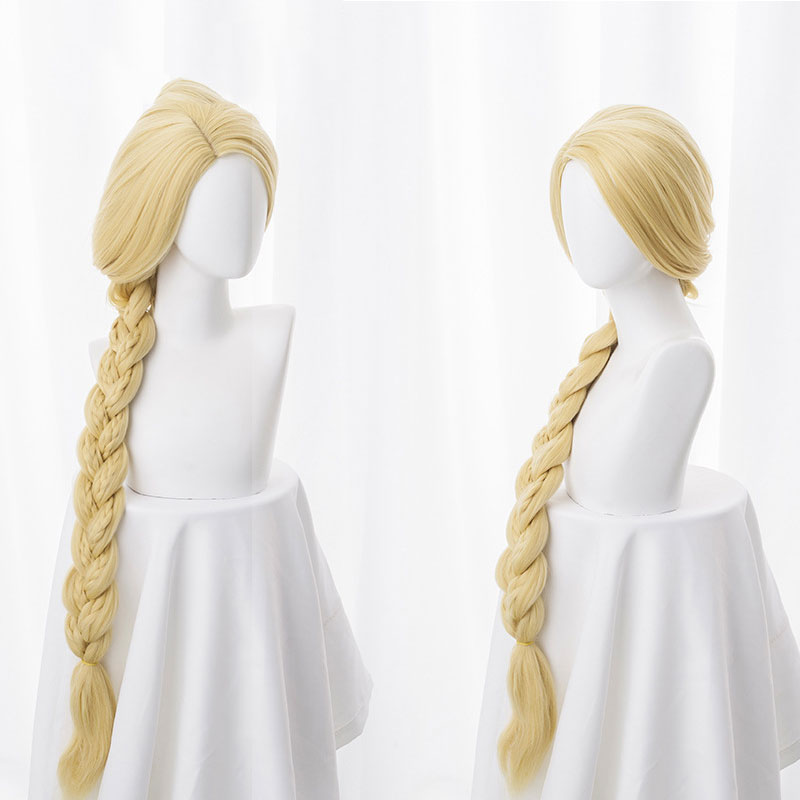 Adult Rapunzel Wig Cosplay Braided Hair