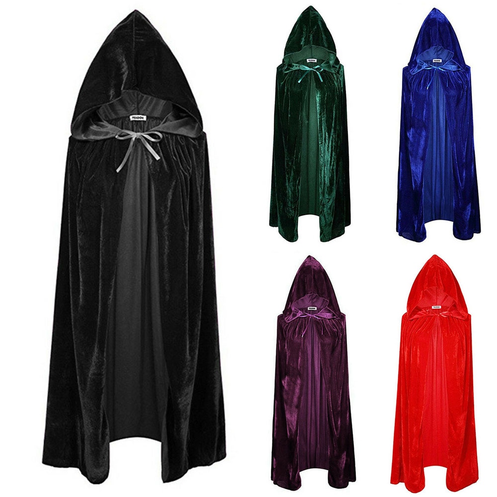 Adult Velvet Cloak Halloween Costume Adult Velvet Cloak Halloween Costume