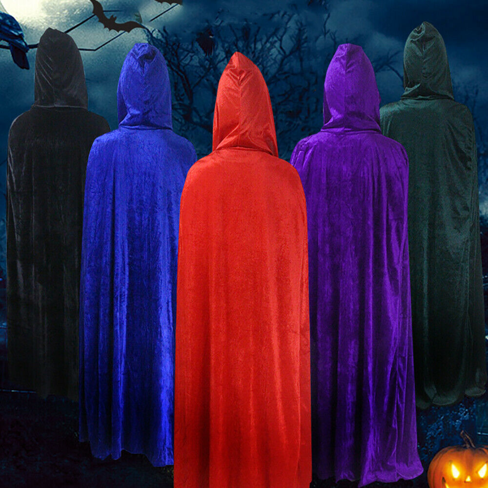 Adult Velvet Cloak Halloween Costume Adult Velvet Cloak Halloween Costume