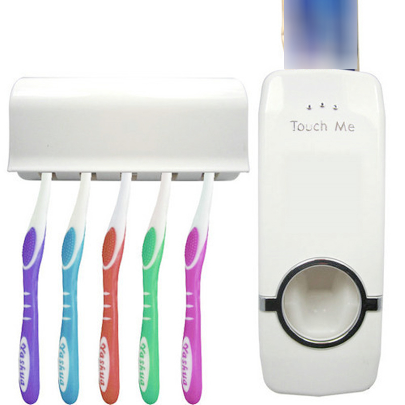 Affordable Dental Care Toothbrush Holder / Toothpaste Dispenser Set Affordable Dental Care Toothbrush Holder / Toothpaste Dispenser Set