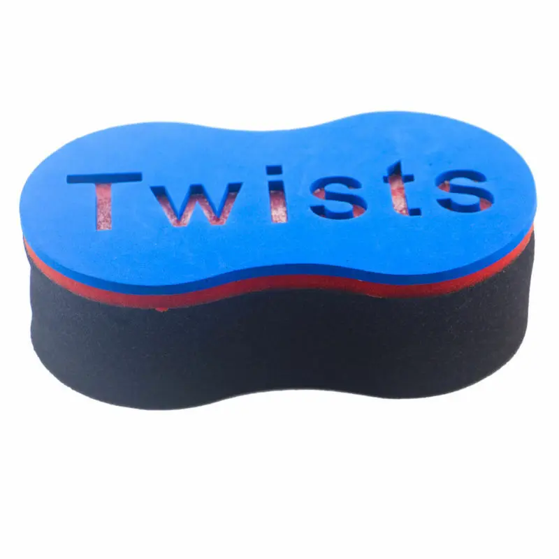 African Hair Sponge Twists for Men Hair Styling Tool Barber Brush Portable Hair Braid Twist Hairbrush