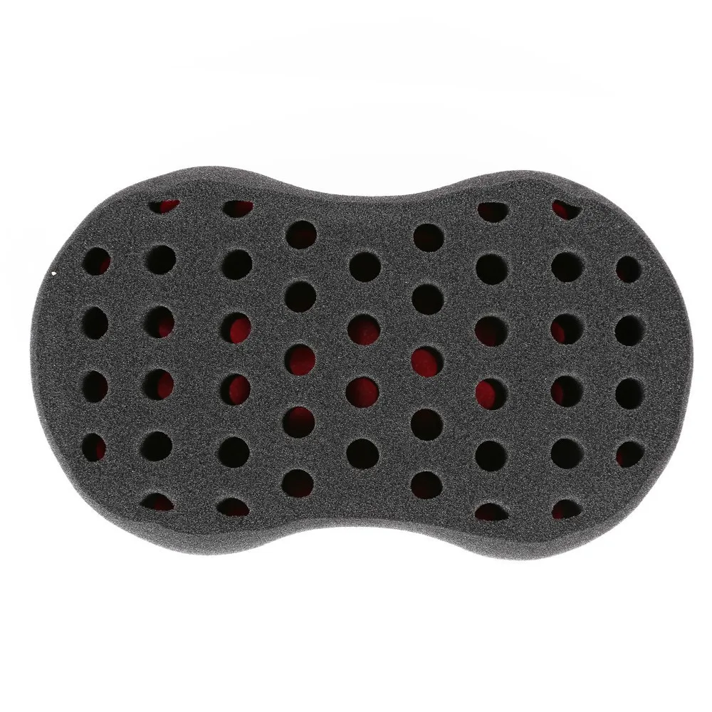 African Hair Sponge Twists for Men Hair Styling Tool Barber Brush Portable Hair Braid Twist Hairbrush