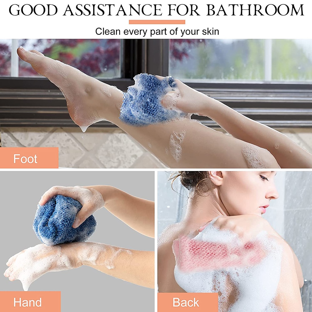African Washcloth Exfoliating Body Scrubber African Washcloth Exfoliating Body Scrubber