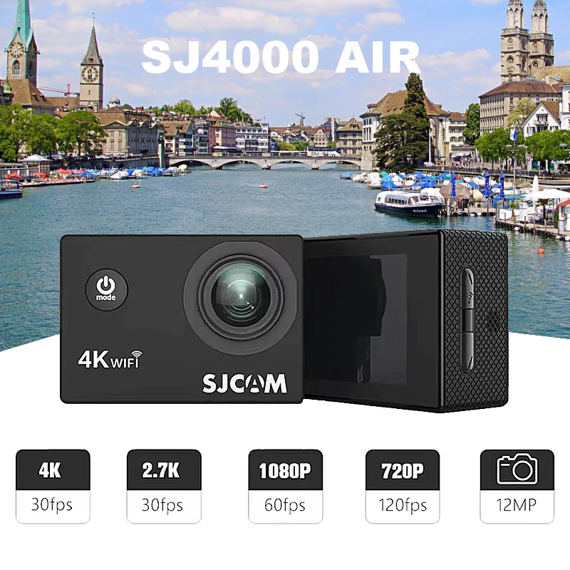 Air Action Camera with 4K Video 30M Waterproof 2.4G WiFi Sports Camera Action Cam Sports Camera bicycle motorcycles Air Action Camera with 4K Video 30M Waterproof 2.4G WiFi Sports Camera Action Cam Sports Camera bicycle motorcycles