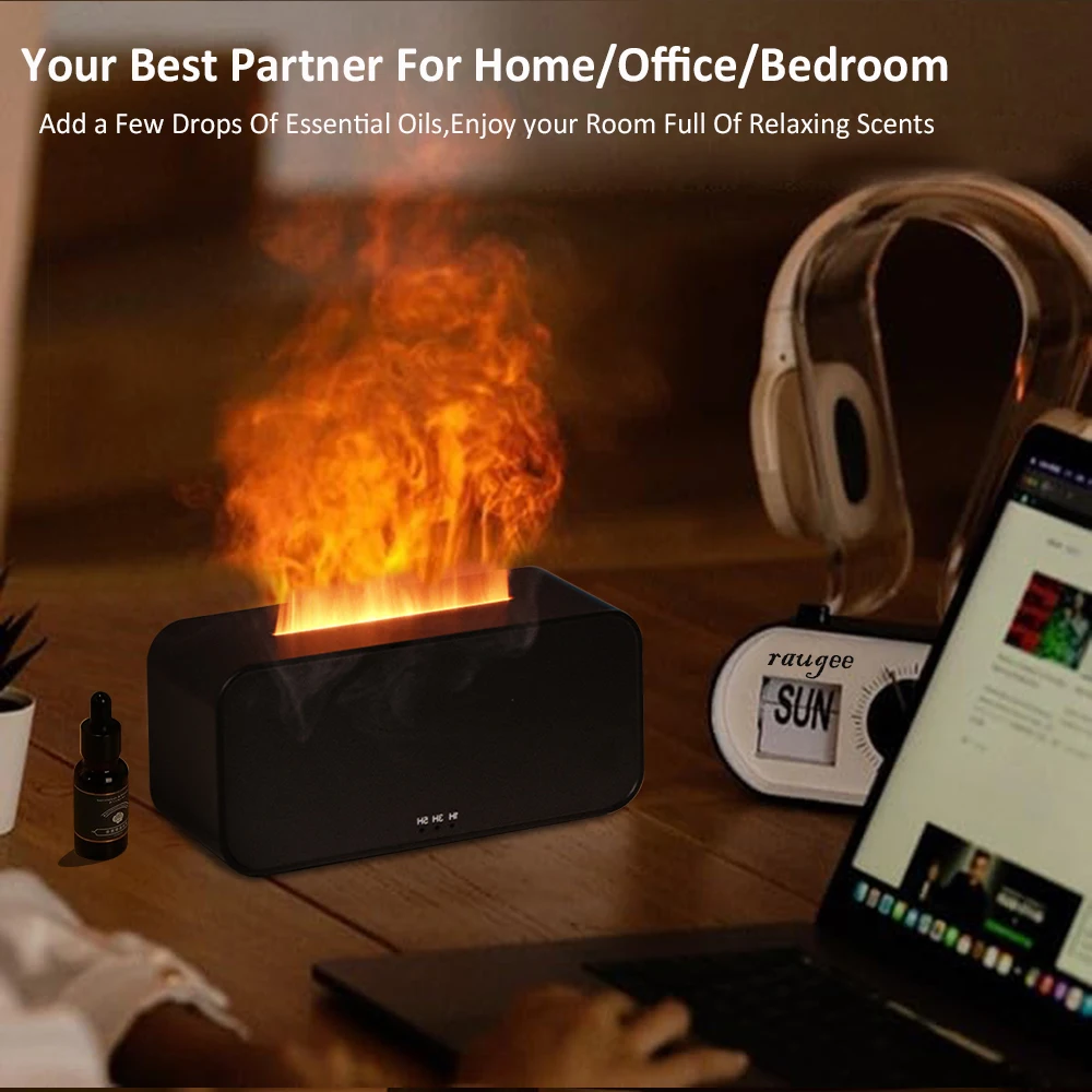 Air Aroma Humidifier Diffuser Essential Oils Humidifiers Mini Flame Automatic Fragrance Diffuser Home Humidifier With Air Aroma Humidifier Diffuser Essential Oils Humidifiers Mini Flame Automatic Fragrance Diffuser Home Humidifier With