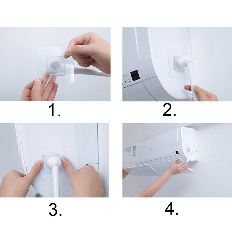 Air Conditioner Wind Deflector Add-On Air Conditioner Wind Deflector Add-On