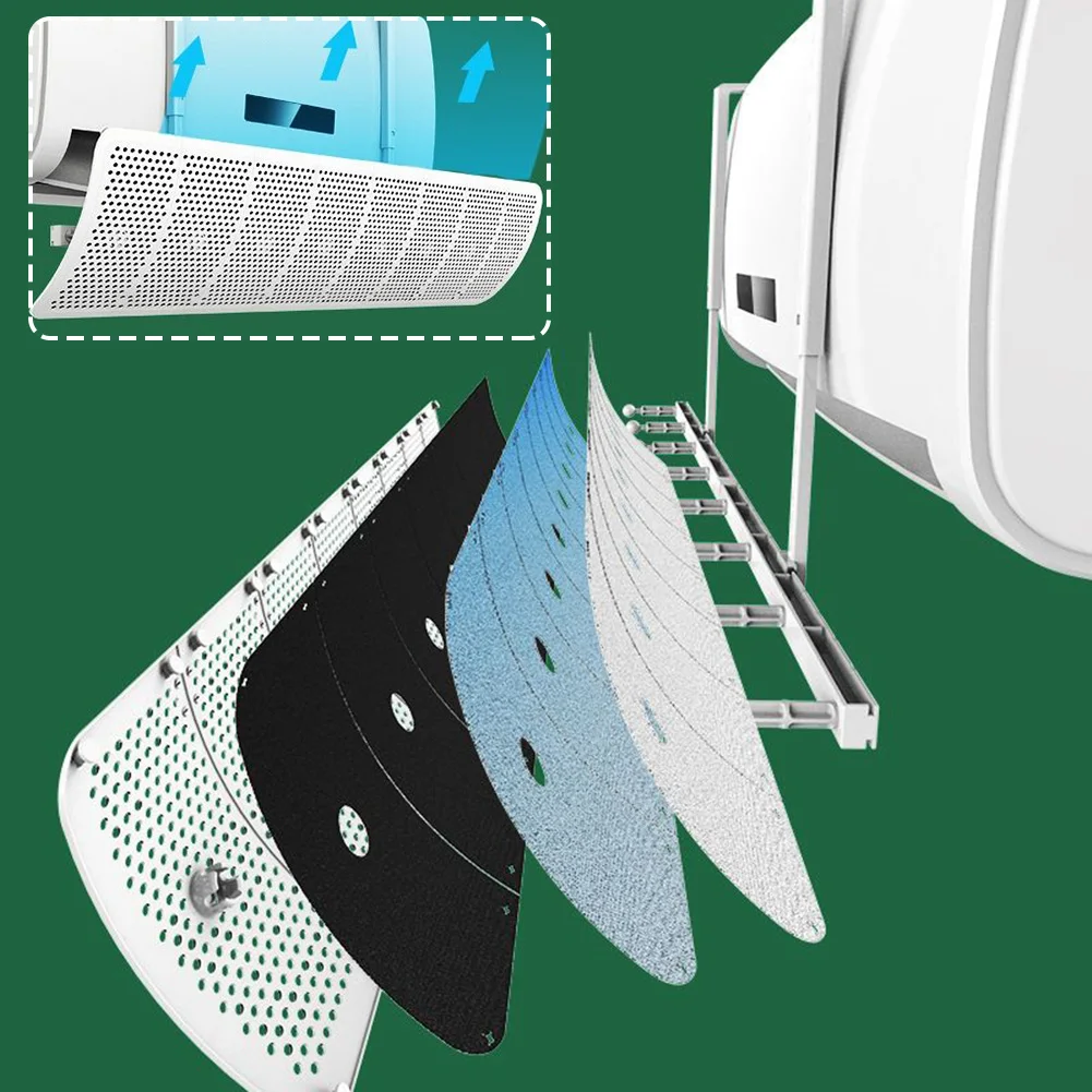Air Conditioner Windshield External Conditioner Cover Filter Wind Deflector Air Conditioner Wall Mounted Dust Cover For Air Conditioner Windshield External Conditioner Cover Filter Wind Deflector Air Conditioner Wall Mounted Dust Cover For