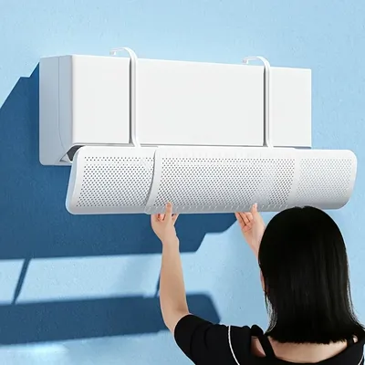 Air Conditioning Wind Shield Anti Direct Blowing Scalable Adjustable Wind Guide Cover Outlet Baffle Windshield Dust Air Conditioning Wind Shield Anti Direct Blowing Scalable Adjustable Wind Guide Cover Outlet Baffle Windshield Dust