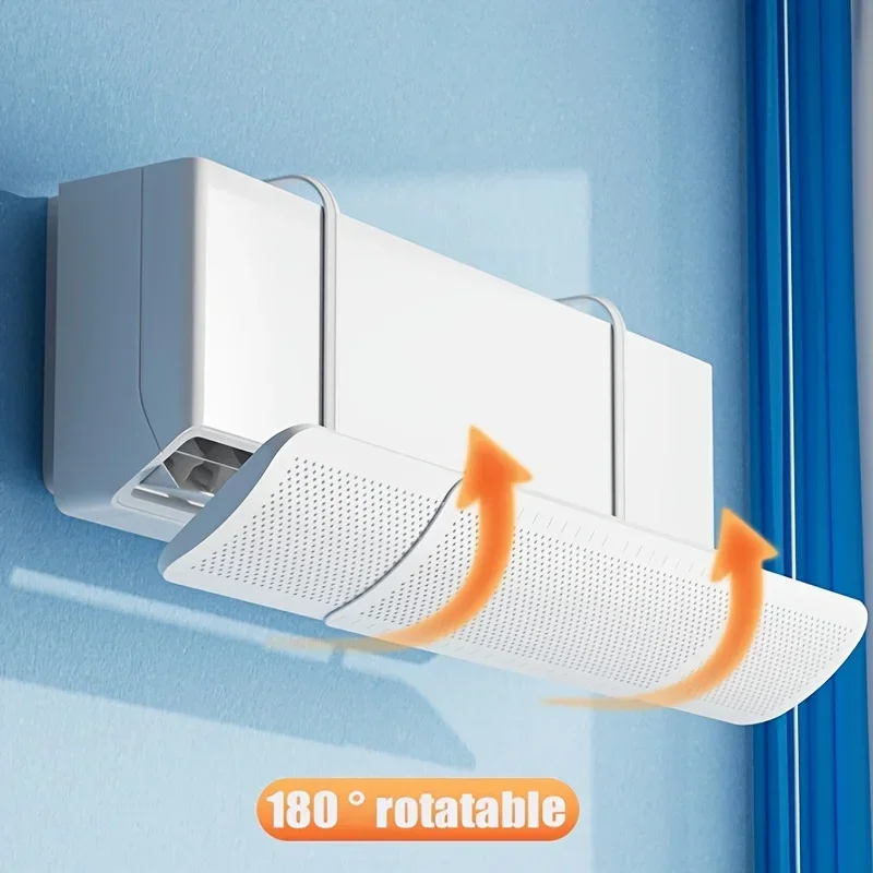 Air Conditioning Wind Shield Anti Direct Blowing Scalable Adjustable Wind Guide Cover Outlet Baffle Windshield Dust Air Conditioning Wind Shield Anti Direct Blowing Scalable Adjustable Wind Guide Cover Outlet Baffle Windshield Dust