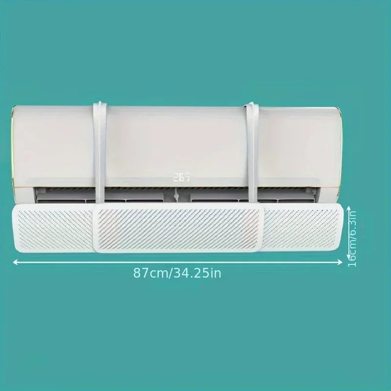 Air Conditioning Wind Shield Anti Direct Blowing Scalable Adjustable Wind Guide Cover Outlet Baffle Windshield Dust Air Conditioning Wind Shield Anti Direct Blowing Scalable Adjustable Wind Guide Cover Outlet Baffle Windshield Dust