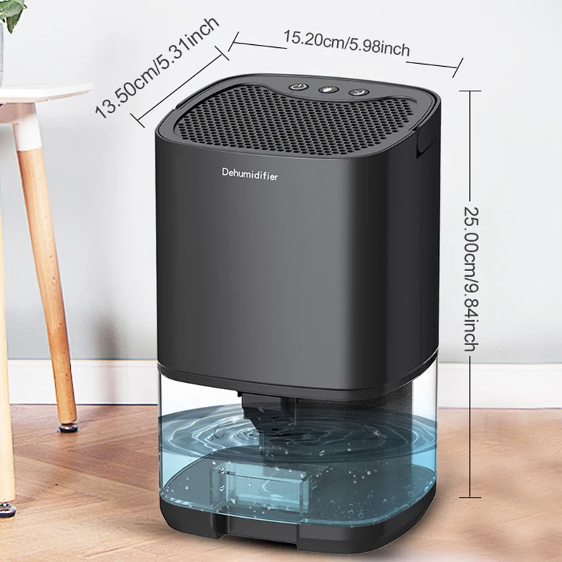 Air Dehumidifier Portable Mute Moisture Absorbers Machine Air Dryer For Home Bedroom Office Kitchen Deodorizer Dryer