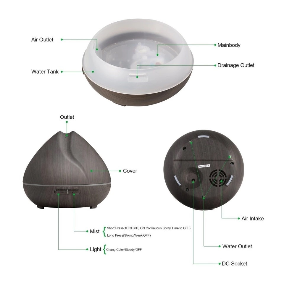 Air Diffuser Aromatherapy Purifier Air Diffuser Aromatherapy Purifier