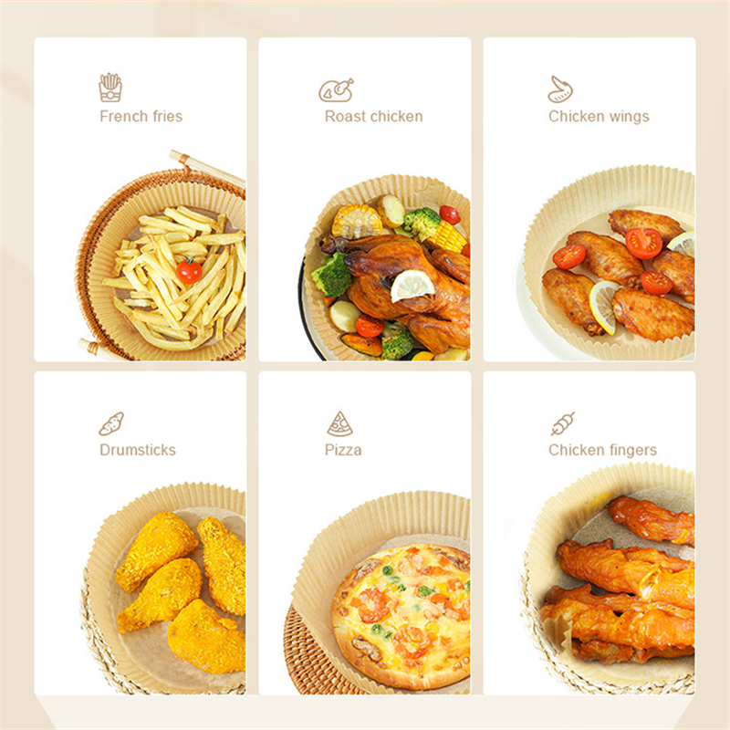 Air Fryer Parchment Papers (50 Pcs) Air Fryer Parchment Papers (50 Pcs)