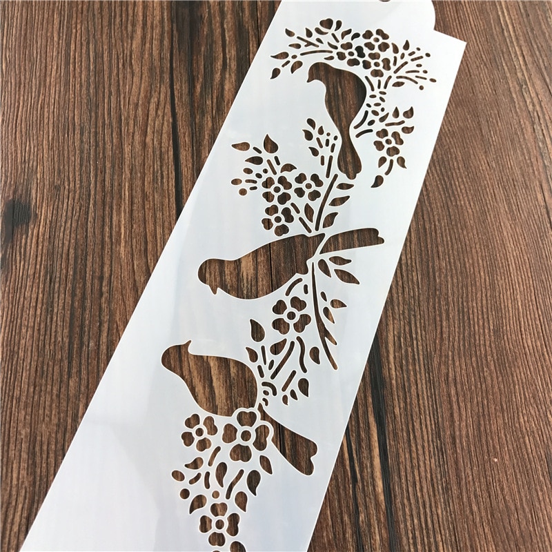 Airbrush Stencil Bird Design Stencil
