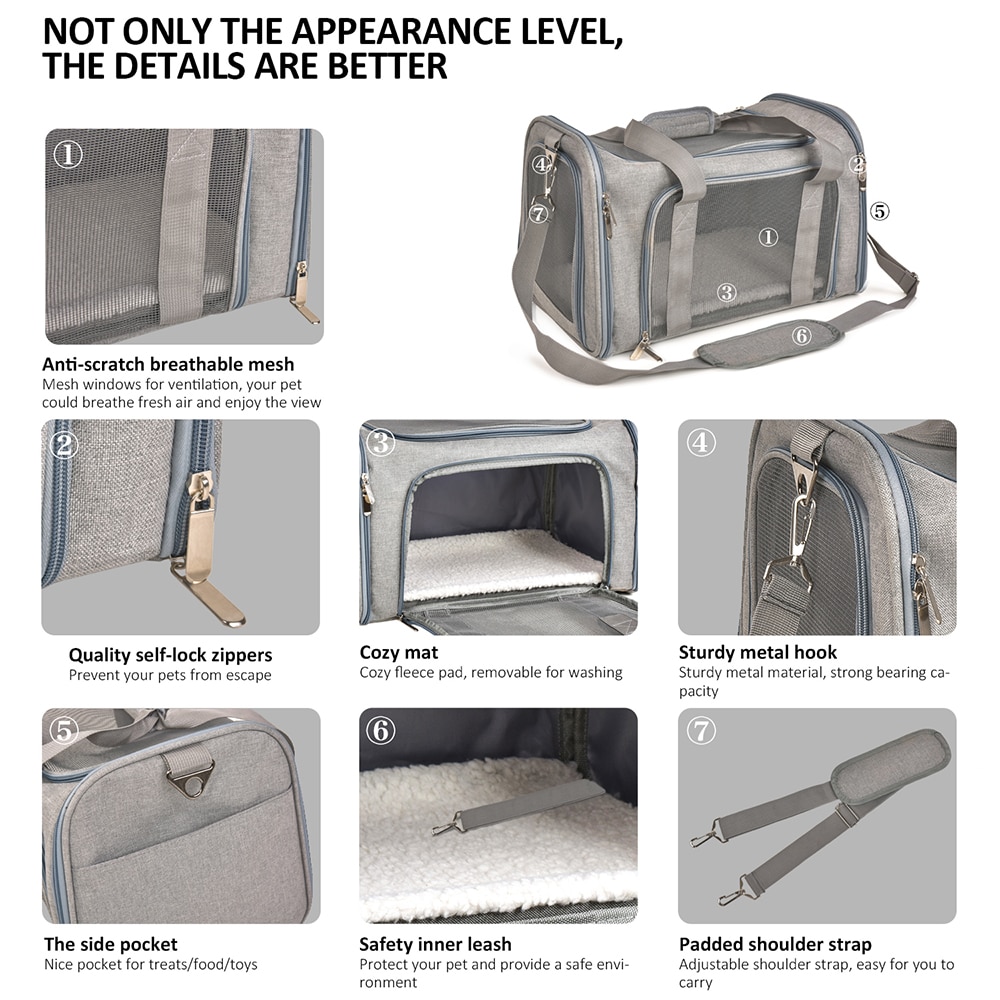 Airline Approved Dog Bag Carrier Airline Approved Dog Bag Carrier