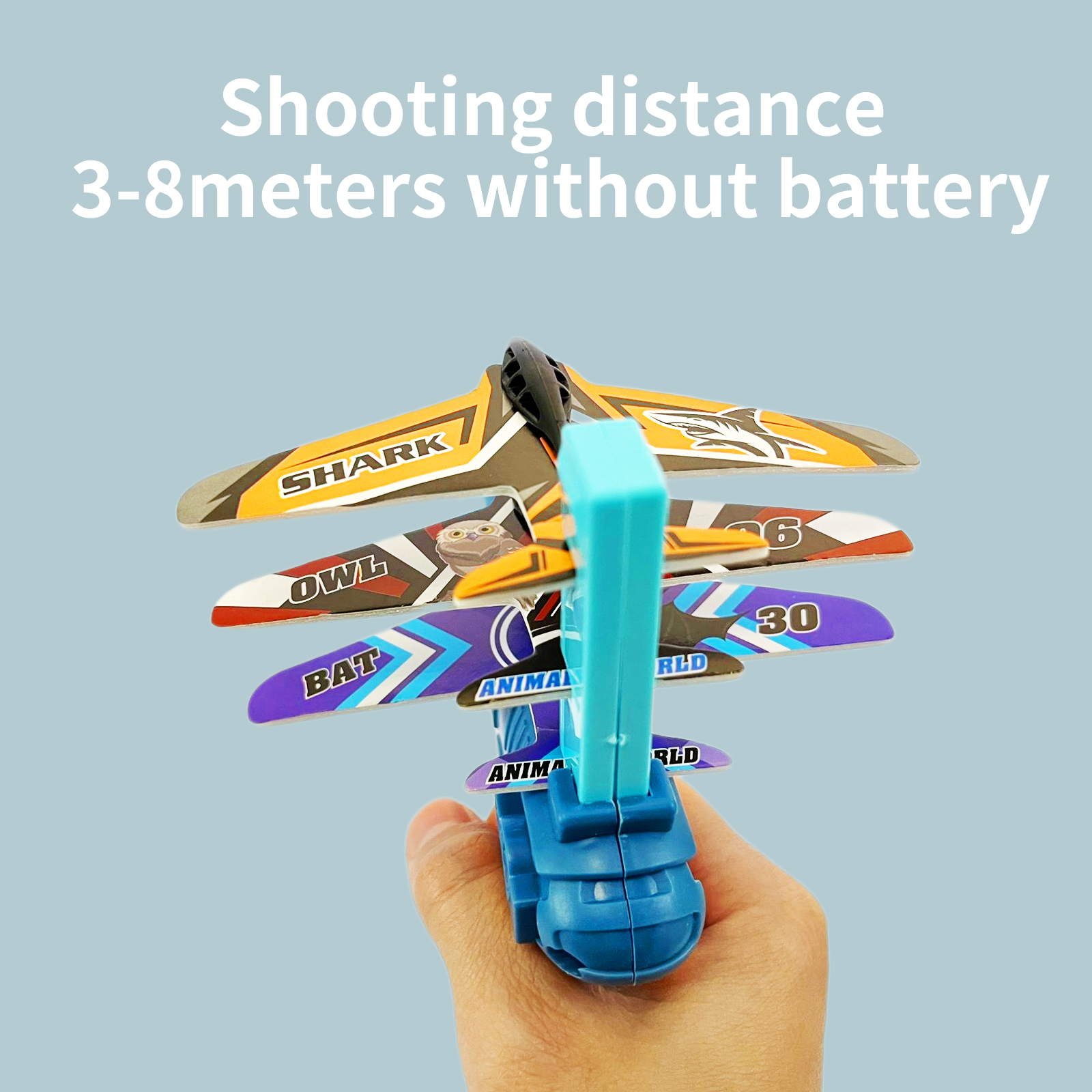 Airplane Launcher Bubble Catapult With 6 Small Plane Toy Funny Airplane Toys For Kids Plane Catapult Game Shooting Game