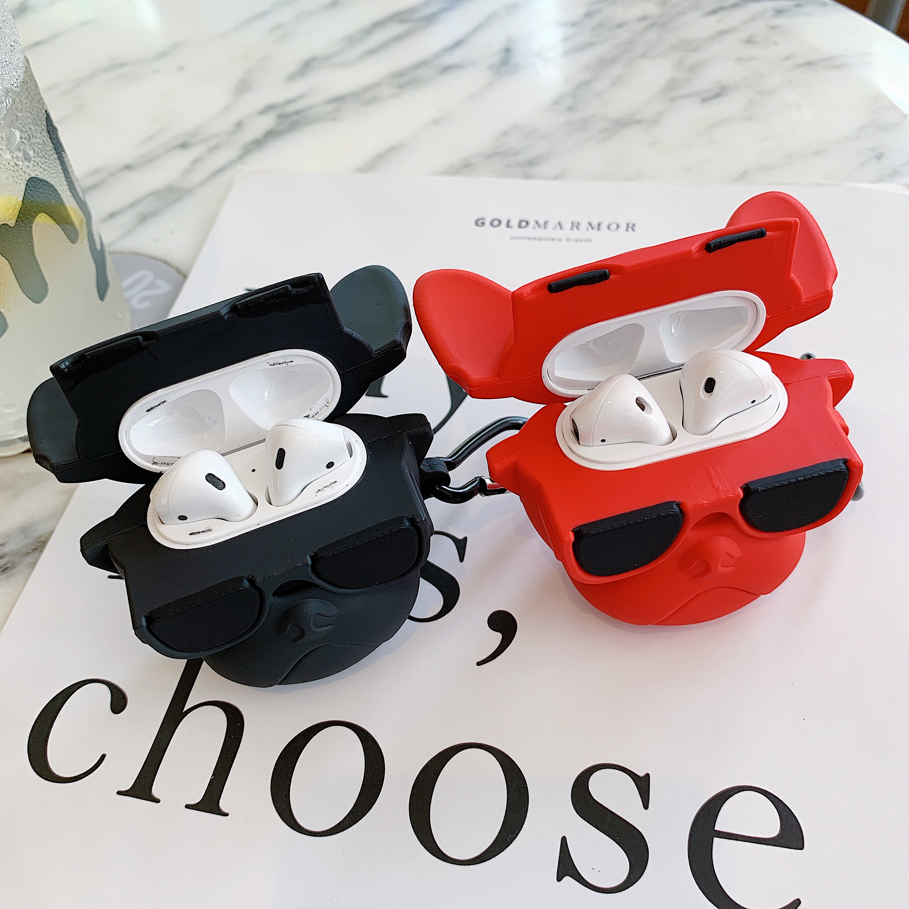 Airpod Case Cover Bulldog Design Airpod Case Cover Bulldog Design