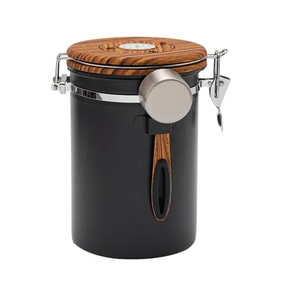 Airtight Coffee Canister with Scoop Airtight Coffee Canister with Scoop