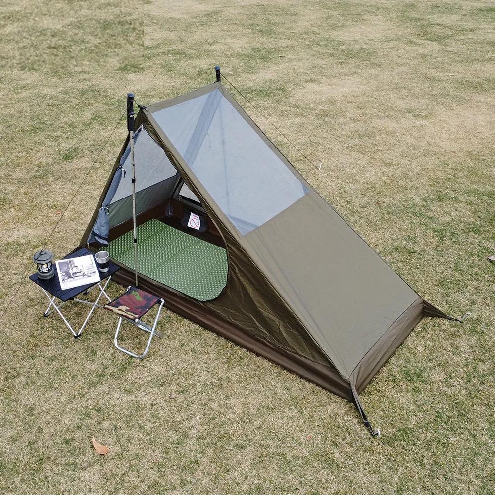 Airy Mesh Tent 1 Person Ultralight Tent Quick Setup Backpacking Shelter Breathable Mosquito Proof for Camping and Airy Mesh Tent 1 Person Ultralight Tent Quick Setup Backpacking Shelter Breathable Mosquito Proof for Camping and