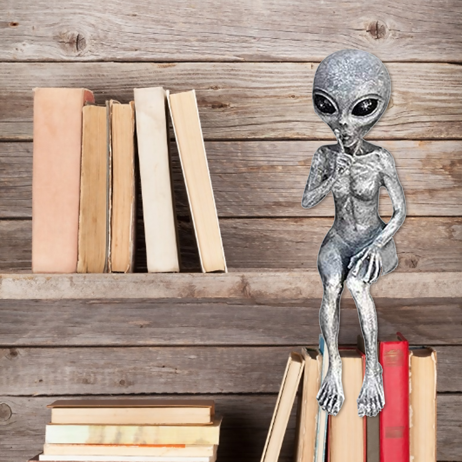 Alien Figurine Resin Ornament Alien Figurine Resin Ornament