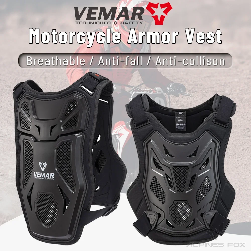 All Season Motocross Armor Vest Motorcycle Body Protection DH Dirt Bike MTB MX Chest Back Protector Moto Equipment for