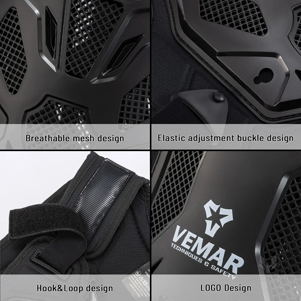 All Season Motocross Armor Vest Motorcycle Body Protection DH Dirt Bike MTB MX Chest Back Protector Moto Equipment for