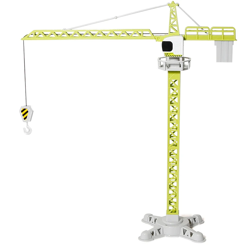 Alloy Engineering Diecast Tower Crane Classic Construction Model Vehicle Loader Tractor Excavator Toys for Boys Gift Alloy Engineering Diecast Tower Crane Classic Construction Model Vehicle Loader Tractor Excavator Toys for Boys Gift