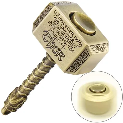 Alloy Fingertip Gyro Spinner Fidget Toys for Adult, Anti Stress Relief Toys, Finger Gyroscope, Anti-Anxiety Metal