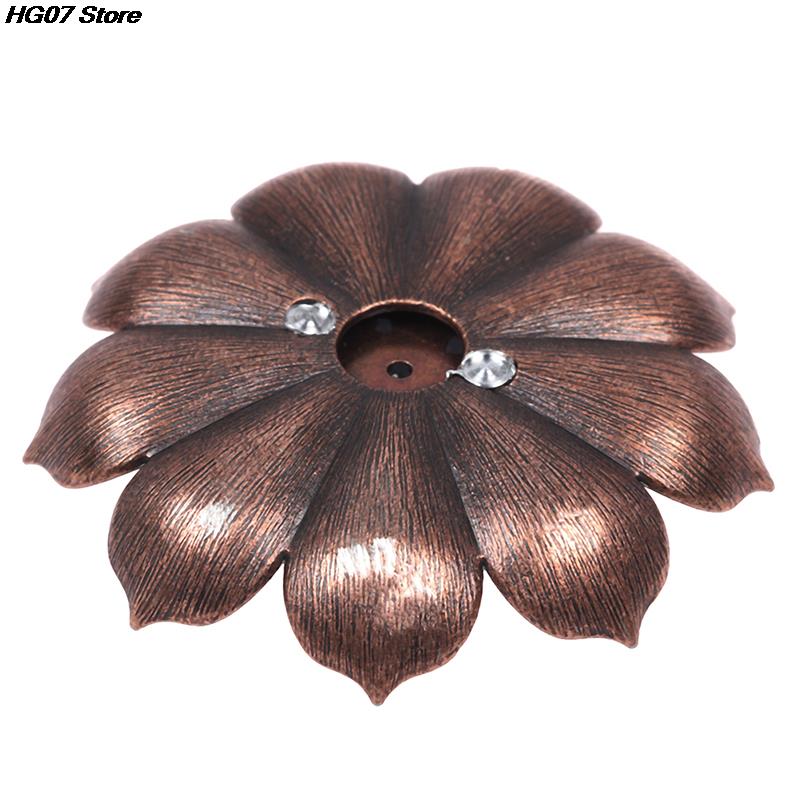 Alloy Incense Burner Stick Holder Plate Buddhism Lotus Censer Bronze Nasturtium Incense Burner 12 Styles Alloy Incense Burner Stick Holder Plate Buddhism Lotus Censer Bronze Nasturtium Incense Burner 12 Styles