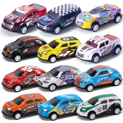 Alloy Metal Toy Kids Car Set (8 Pcs)
