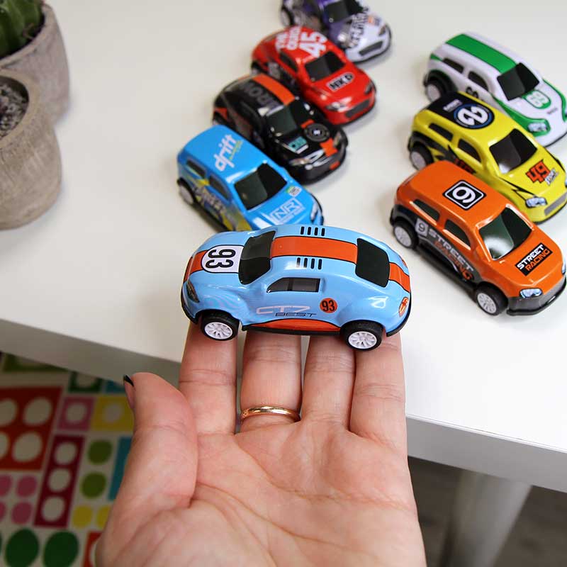 Alloy Metal Toy Kids Car Set (8 Pcs)