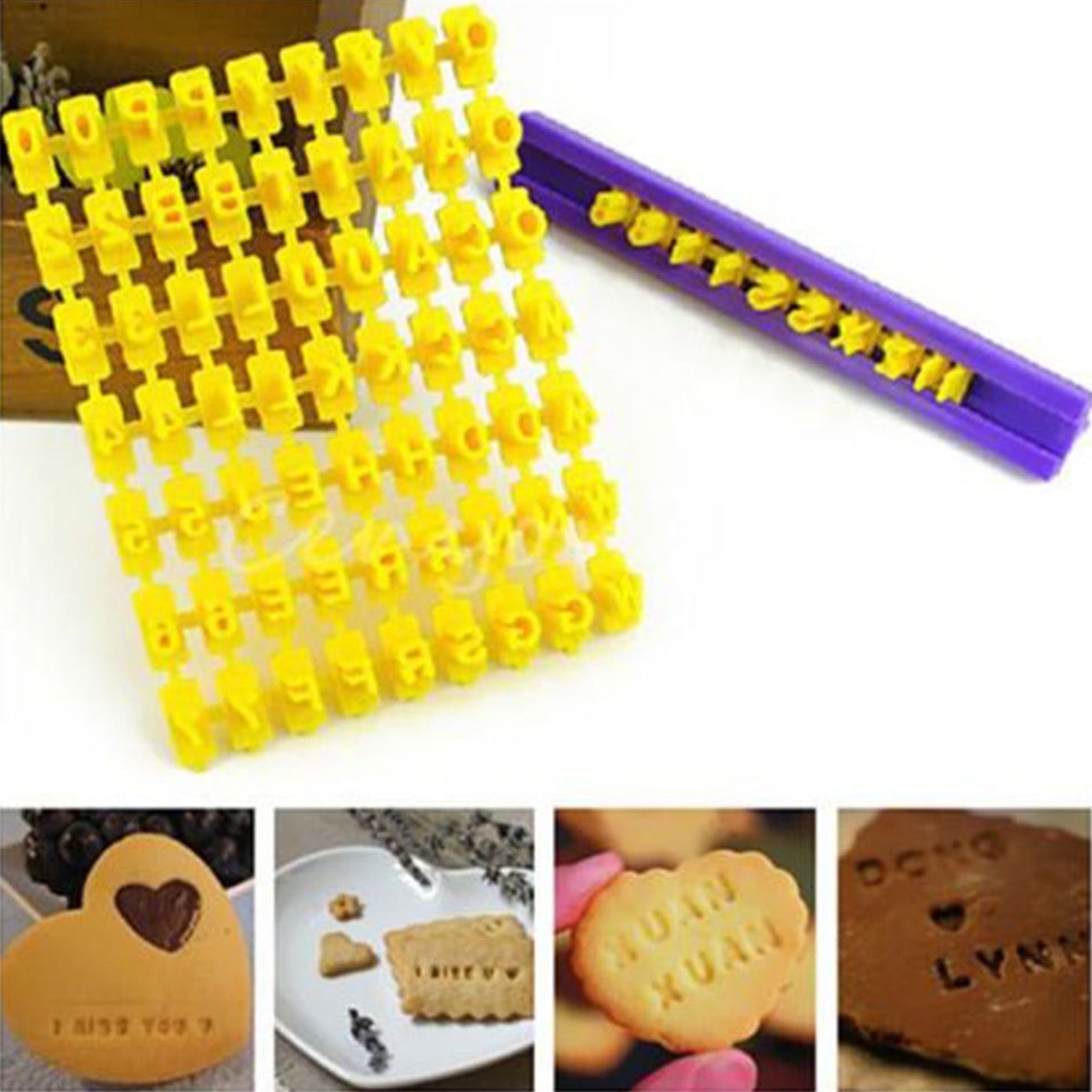 Alphabet Cookie Stamp Embossing Tool Alphabet Cookie Stamp Embossing Tool