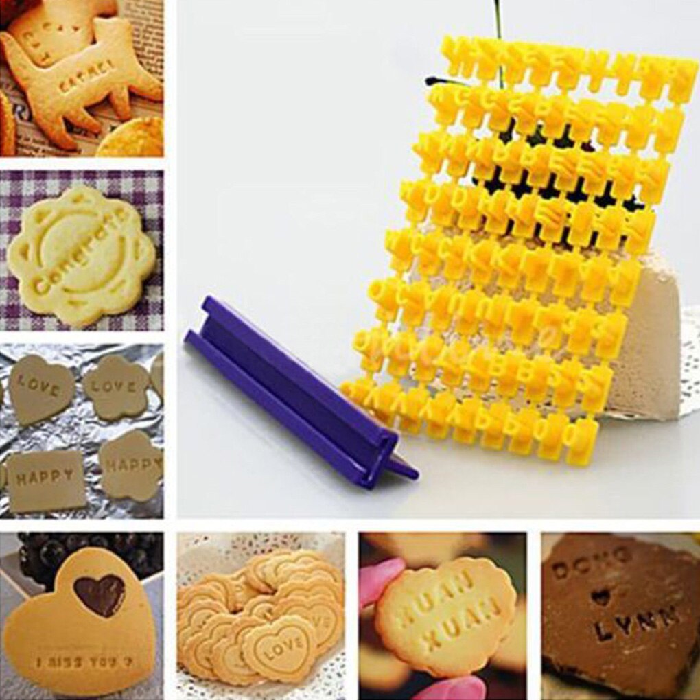 Alphabet Cookie Stamp Embossing Tool Alphabet Cookie Stamp Embossing Tool