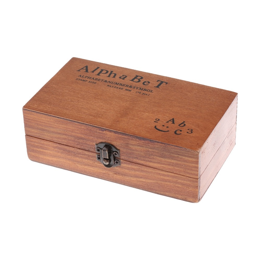 Alphabet Stamps 70PC Set Alphabet Stamps 70PC Set
