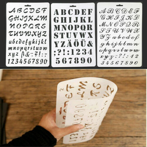Alphabet Stencil DIY Art and Crafts Alphabet Stencil DIY Art and Crafts