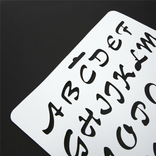 Alphabet Stencil DIY Art and Crafts