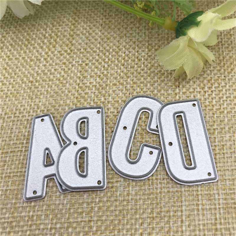 Alphabet Stencils 26PC Metal Dies Alphabet Stencils 26PC Metal Dies